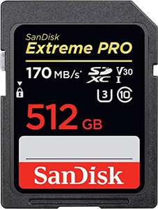 Carte SDXC SanDisk Extreme Pro U3 - 512 Go