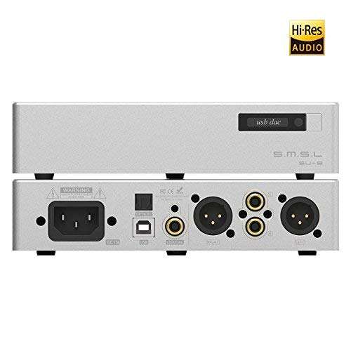 DAC audio SMSL SU-8 v2 - USB XMOS: 32bits, 768kHz, DSD512, Symétrique (vendeur tiers)