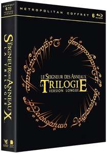 Blu-Ray : Le Seigneur des Anneaux-La trilogie - Version Longue (vendeur tiers)