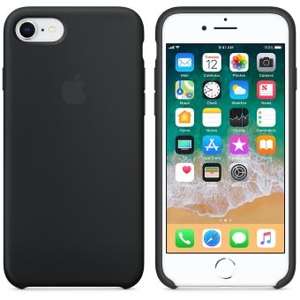 Coque Apple iPhone 7/8/SE en Silicone noir