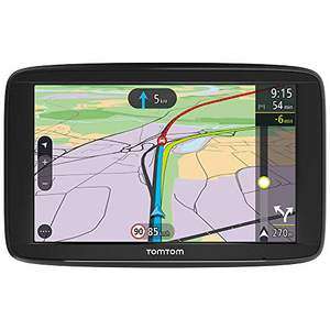 GPS Voiture 6" TomTom VIA 62 - Cartographie Europe 49, Trafic Via Smartphone, Appel Mains-Libres