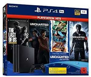 Console Sony PlayStation 4 Pro + Uncharted Collection + Uncharted 4 + Uncharted Legacy + The Last of US