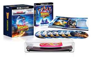 Coffret Blu-Ray 4K Trilogie Retour Vers Le Futur avec mini-hoverboard