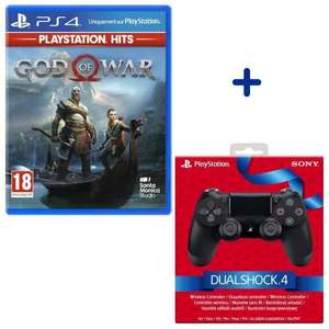 Sélection de packs PlayStation Hits + Manette DualShock PS - Ex : God of War + Manette DualShock noire