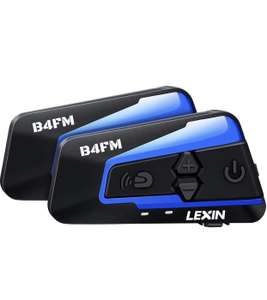 Intercom Moto Bluetooth avec FM Radio Lexin B4FM (Vendeur Tiers)