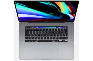 PC Portable 16" Apple MacBook Pro - Touchbar, 16 Go RAM, SSD 512 Go, Radeon Pro 5300M 4 Go, Gris Sidéral