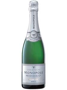 Sélection de bouteilles de champagne en promotion - Ex: Champagne Heidsieck & Co Monopole "Silver Top"