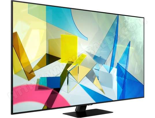 TV 50" Samsung QE50Q80T 2020 - QLED, 4K, Dalle 50 Hz, HDR10+, Smart TV (via ODR 200€)