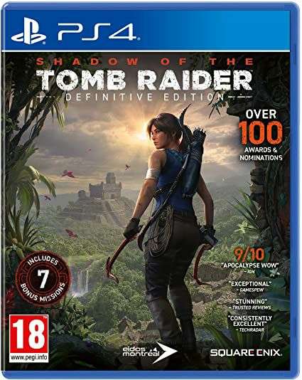 Shadow of the Tomb Raider - Definitive Edition sur PS4 (Jeu + DLC)
