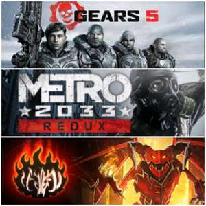 [Gold] Gears 5, Metro 2033 Redux & Book of Demons jouable gratuitement ce week-end sur Xbox One, Xbox Series X/S (Dématérialisé)