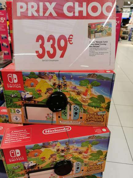 Pack Console Nintendo Switch Animal Crossing New Horizons Edition + Jeu Animal Crossing New Horizons - Bourges (18)