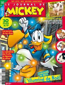 Abonnement au journal de Mickey - 7 Mois (30 numéros) + édition numérique offerte