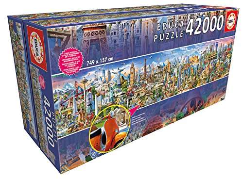 Puzzle 42000 pièces Educa 17570: Le tour du monde