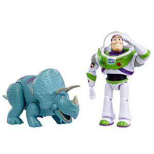 Figurine articulée Toy Story 4 - Buzz l’Éclair et Trixie (Vendeur Tiers)