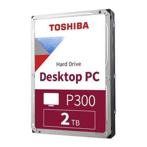 Disque dur interne 3.5" Toshiba P300 - 2 To, 5400 tr/min (HDWD220UZSVA)