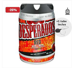 Fûts de bière Desperados Red - 5L