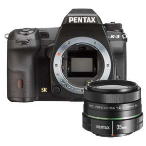 Appareil photo numérique Reflex Pentax K-3 - 24 Mpix + Kit Objectif 2.4-35 mm