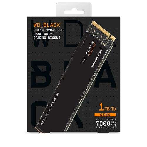 SSD interne M.2 NVMe WD SN850 - 1 To
