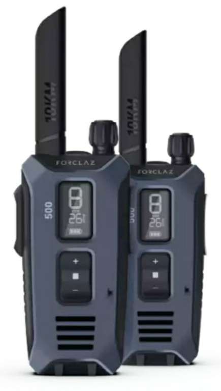 Paire de talkie-walkies rechargeable par USB - WT TREK 500 - 10KM (Retrait magasin)
