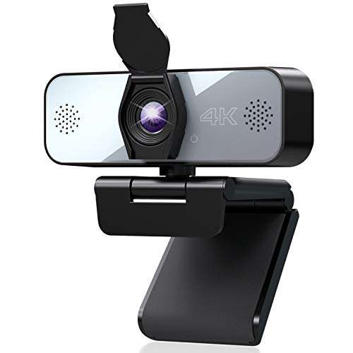 Webcam 4K avec Microphone Stéréo Yoroshi (Vendeur tiers)