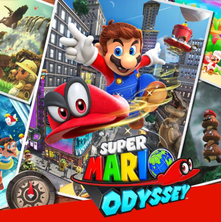 Sélection de jeux Mario en promotion sur Nintendo Switch - Ex: Mario Odyssey (Dématérialisé - Store HK)