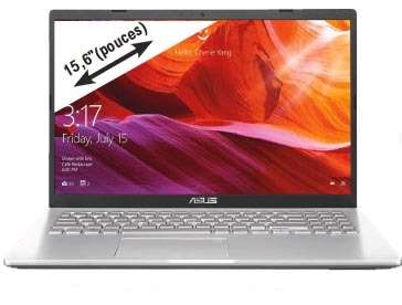 PC Portable 15,6" ASUS R524JA-EJ871T , FHD, i3-1005g1, 8 Go RAM, HDD 1 To, 256 Go SSD