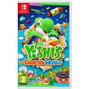 Yoshi's Crafted World sur Switch (via 35,99€ sur la carte fidélité)