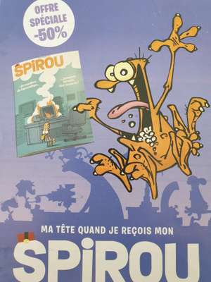Abonnement de 3 mois au magazine Spirou + montre Spirou (sans engagement) - abo.Spirou.com