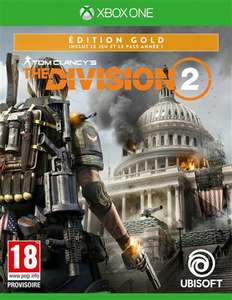 The Division 2 Edition Gold sur Xbox One (Via retrait en magasin)