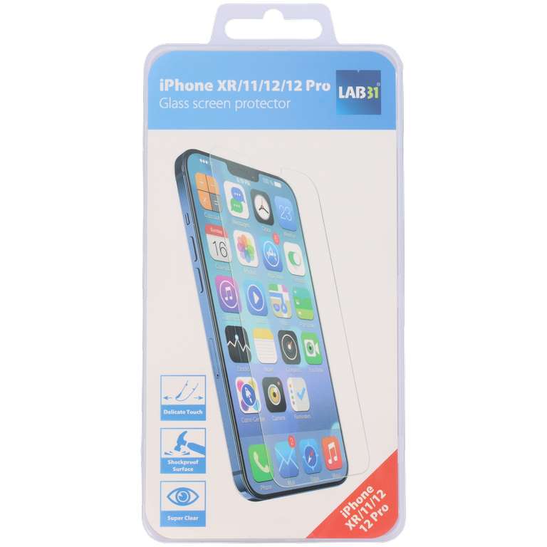 Protection en verre trempé pour smartphone Apple iPhone (différents modèles) Lab31