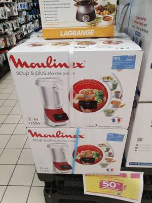 Jusqu'à -80% de remise fidélité sur une sélection de produits (Ex: Blender Moulinex Soup Maker via 125.30€ sur la carte) - Maubeuge 59