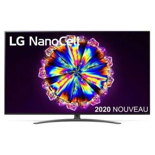 TV 65" LG NanoCell 65NANO86 (2020) - 4K, Dalle 100Hz, HDMI 2.1, Cinema HDR (HDR10 Pro, HLG, Dolby Vision iQ), VRR via FreeSync, Smart TV