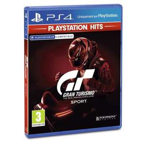 Gran Turismo Sport sur PS4 (frais de port inclus)