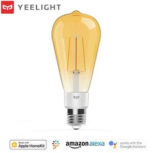 Lot de 4 Ampoules Yeelight Smart LED Filament Bulb ST64