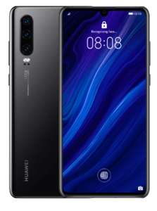 Smartphone 6.1" Huawei P30 - full HD+, Kirin 980, 6 Go de RAM, 128 Go (Noir)