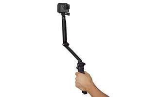 Kit de fixation 3 en 1 GoPro 3 Way Grip pour Caméra GoPro
