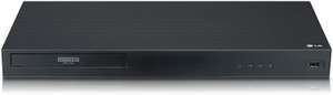 Lecteur Blu-ray LG UBK90 Ultra HD 4K avec HDR, Dolby Vision et Dolby Atmos - Noir