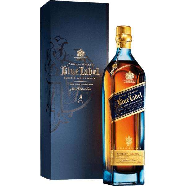 Bouteille de Whisky Johnnie Walker Blue Label en Etui (70cl) - Nogent-sur-Oise (60)
