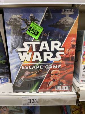 Jeu de société Unlock! Star Wars : Escape Game - Auchan Avignon SUD Mistral 7 (84)