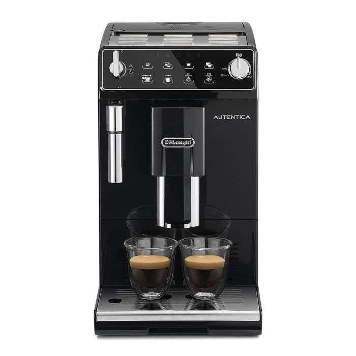 Machine à café avec broyeur Delonghi Autentica ETAM 29.510.B - Noir Doppio+