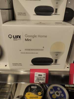 Assistant vocal Google Home Mini + Ampoule connectée Lifx - Franconville (95)