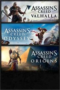 Sélection de Jeux Assassin's Creed en Promotion sur Xbox One - Ex: Pack AC Valhalla + Origins + Odyssey (Dématérialisés - Store BR)