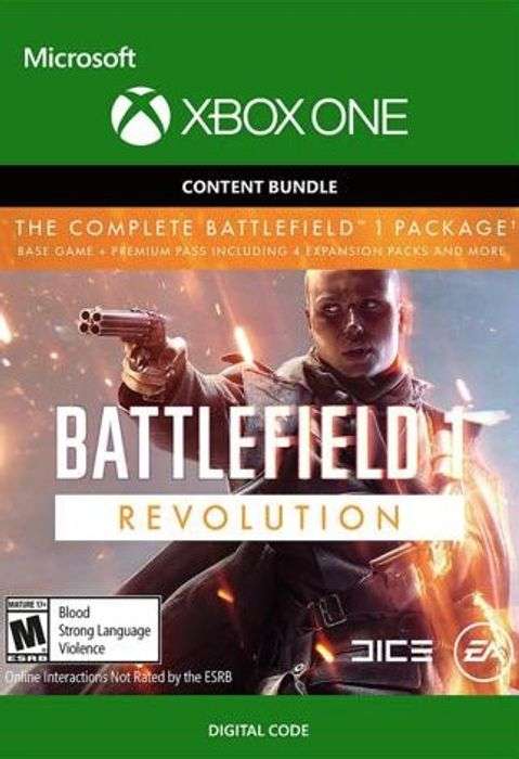 Battlefield 1 Revolution + Battlefield 1943 sur Xbox One (Dématérialisé)