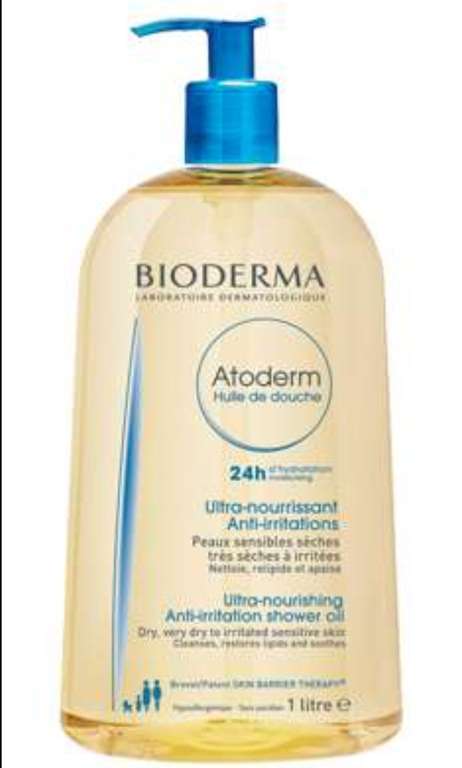 Huile de douche Bioderma Atoderm anti irritation - 1L (notre-dame.pharmacie-monge.fr)