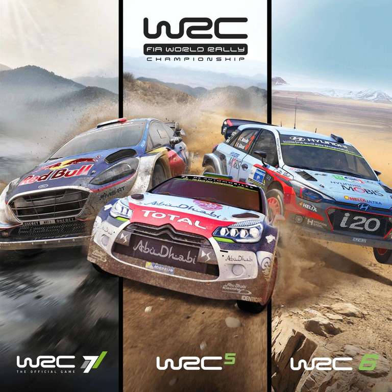 WRC Collection (WRC 5,6,7) sur PS4 (Dématérialisé)
