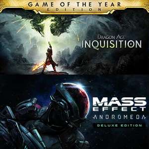 Pack Dragon Age Inquisition Game of the Year Edition + Mass Effect Andromeda Deluxe Edition sur PC (Dématérialisés - Steam)