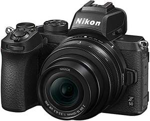 Appareil Photo Nikon Z50 + Objectif DX 16-50 / 3.5-6.3 VR + Trépied + SD 64Go + Livre