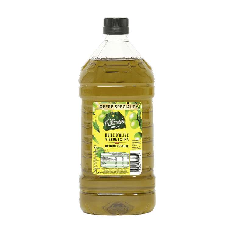 Bouteille d'huile d'olive vierge extra l'Olivaé (2 litres)