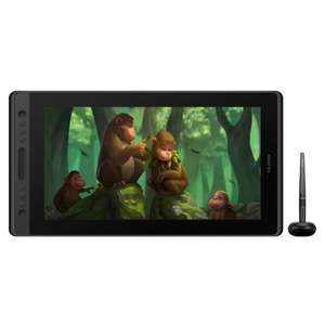 Tablette graphique Huion Kamvas Pro 16 - Ecran Full HD 15.6, Stylet Passif sans Batterie Idéal (Vendeur tiers)