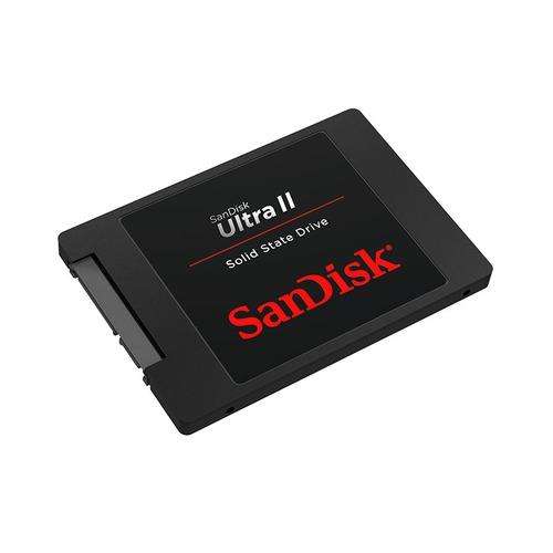 SSD interne 2,5" Sandisk Ultra II - 480 Go, SATA III